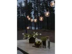 Konstsmide Lichterkette Globe, 10 LEDs, Transparent