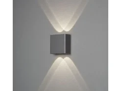Konstsmide Wandleuchte Chieri, 3000K, 4W, Anthrazit