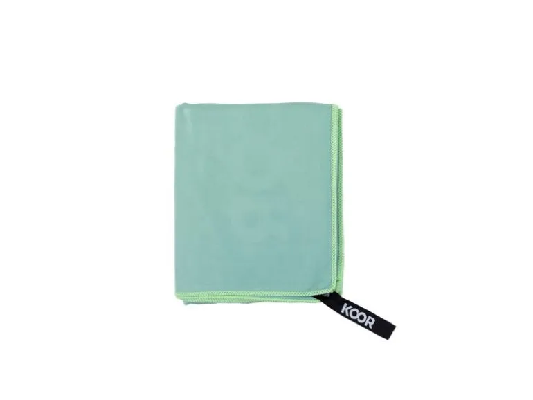 KOOR Badetuch Silva Verde L 80 x 130 cm