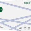 360 Kopierpapier Office A3, Weiss, 80 g/m², 500 Blatt