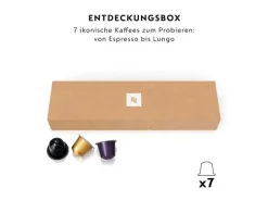 Krups Kaffeemaschine Nespresso CitiZ Platinum Schwarz/Titanium