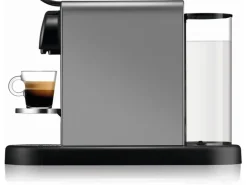 Krups Kaffeemaschine Nespresso CitiZ Platinum Schwarz/Titanium