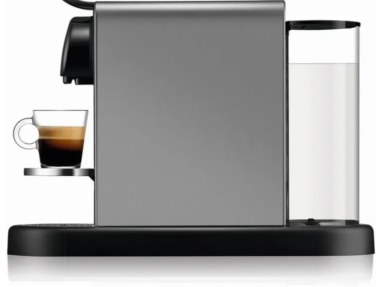 Krups Kaffeemaschine Nespresso CitiZ Platinum Schwarz/Titanium