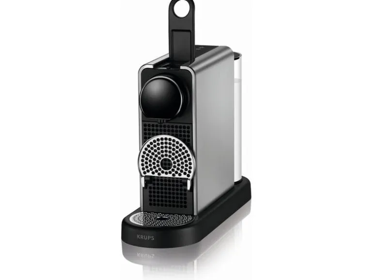 Krups Kaffeemaschine Nespresso CitiZ Platinum Schwarz/Titanium