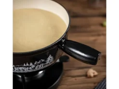 Kuhn Rikon Fondue-Caquelon Induktion Alpweide Schwarz