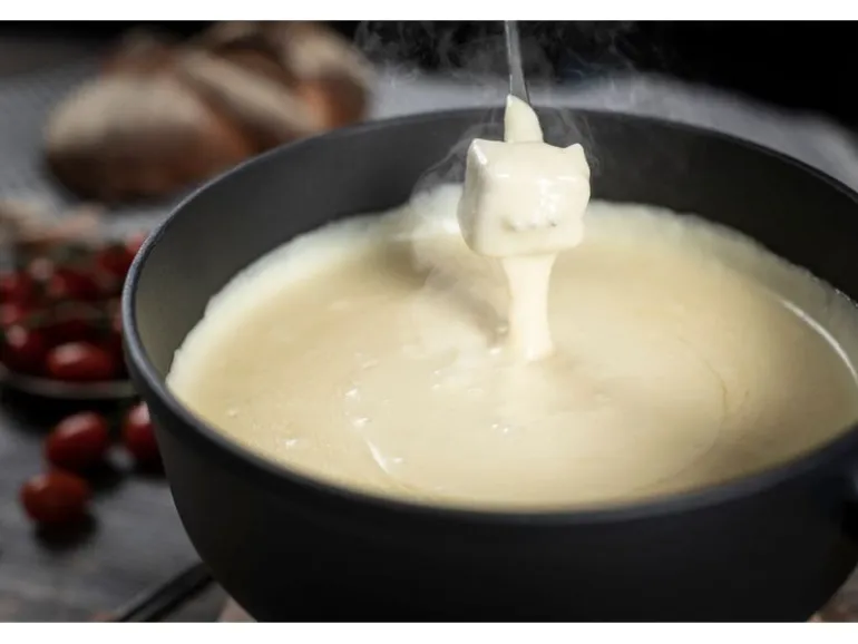 Kuhn Rikon Fondue-Caquelon Induktion Schwarz matt