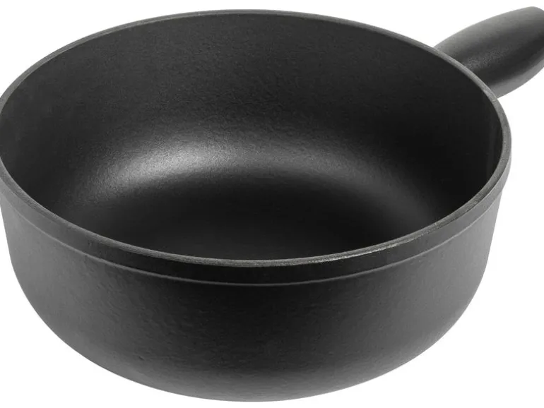 Kuhn Rikon Fondue-Caquelon Induktion Schwarz matt