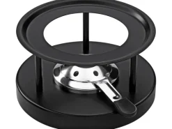Kuhn Rikon Käsefondue-Set Induktion 9 Teile, Schwarz/Rot