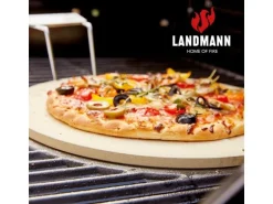 Landmann Pizzastein-Set 3-tlg. Rund