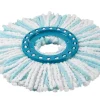 Leifheit Ersatzkopf Mop Clean Twist Disc Mop Weiss/Türkis