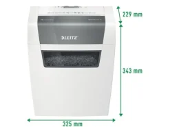 Leitz Bürogeräte Aktenvernichter IQ Home, P-4, bis zu 6 Blatt