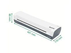 Leitz Bürogeräte Laminiergerät iLAM Home A3, 125 Mikron, Weiss