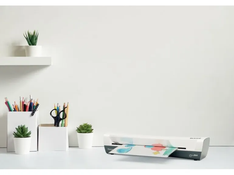 Leitz Bürogeräte Laminiergerät iLAM Home A3, 125 Mikron, Weiss
