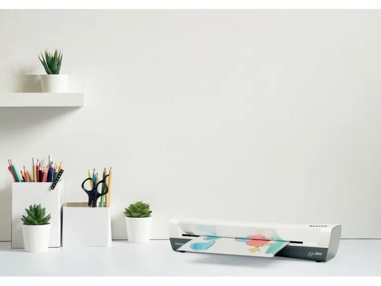 Leitz Bürogeräte Laminiergerät iLAM Home A3, 125 Mikron, Weiss