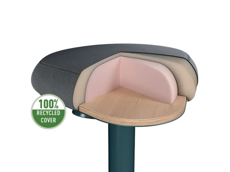 Leitz Ergo Active Sitzhocker Dunkelgrau