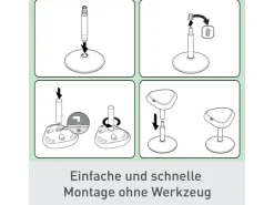 Leitz Ergo Active Sitzhocker Hellgrau