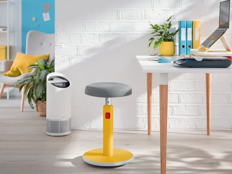 Leitz Ergo Cosy Active Sitz und Stehhocker Gelb