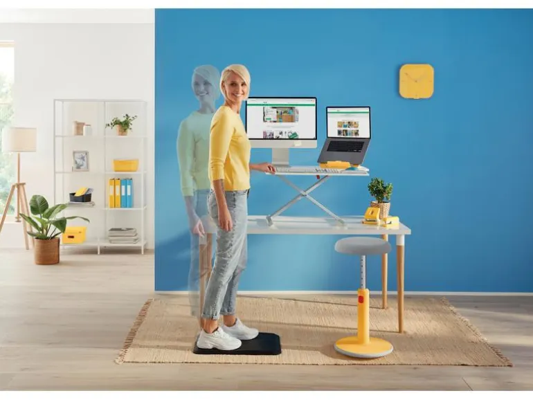 Leitz Ergo Cosy Active Sitz und Stehhocker Gelb