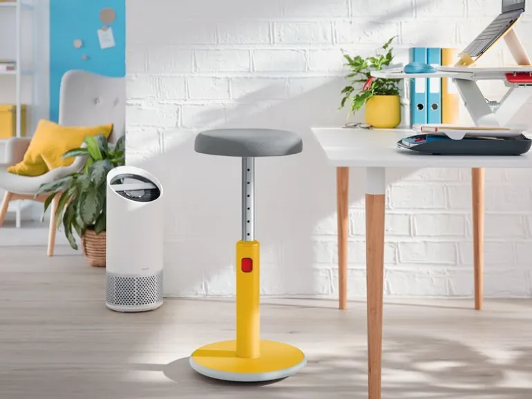 Leitz Ergo Cosy Active Sitz und Stehhocker Gelb