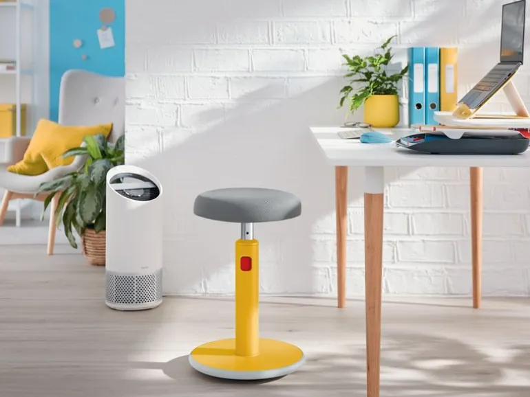 Leitz Ergo Cosy Active Sitz und Stehhocker Gelb
