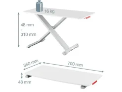 Leitz Ergo Cosy Höhenverstellbarer Schreibtischaufsatz