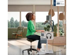 Leitz Ergonomischer Sitzhocker mit Rollen