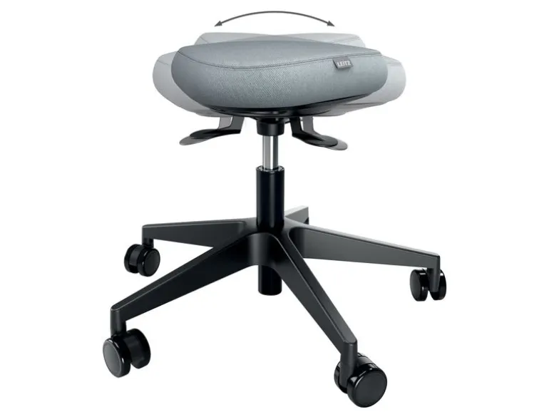 Leitz Ergonomischer Sitzhocker Activ mit Rollen