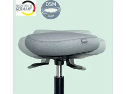 Leitz Ergonomischer Sitzhocker Activ mit Rollen