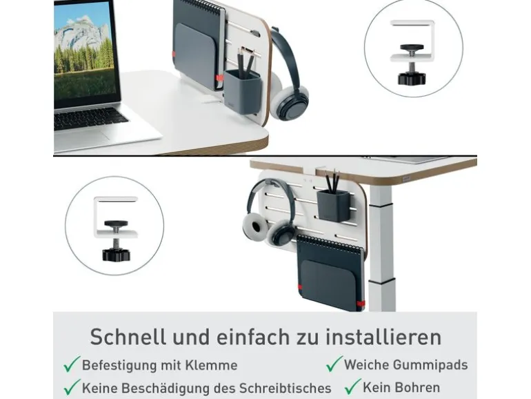 Leitz Ergo Schreibtisch-Organizer Klein, Weiss