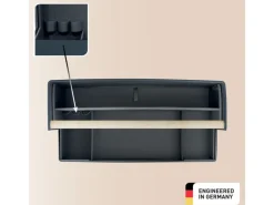Leitz Ergo Schreibtisch-Organizer aus Stoff, Samtgrau