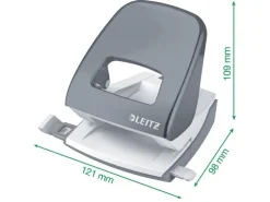 Leitz Locher NeXXt Metall, 30 Blatt, Blau