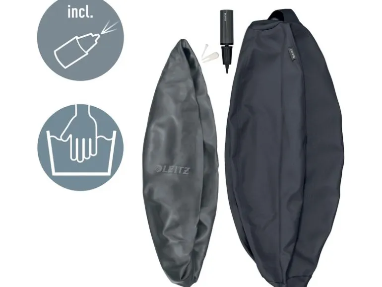 Leitz Sitzball Ergo Active 55 cm, Dunkelgrau