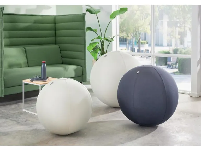 Leitz Sitzball Ergo Active 55 cm, Dunkelgrau