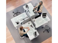 Leitz Stehtisch Höhenverstellbar, elektrisch, 120 x 70 cm
