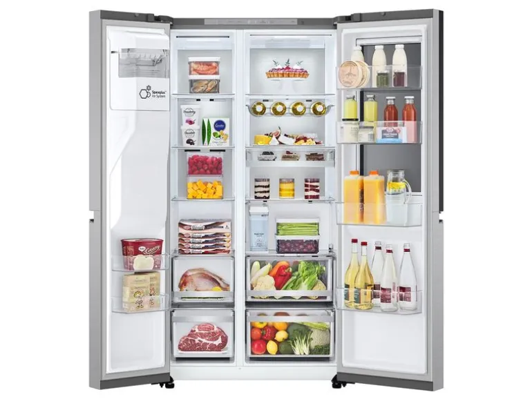 LG Foodcenter GSXE91MBAD Grau, Rechts und Links