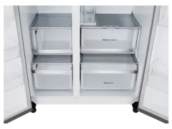 LG Foodcenter GSXE91MBAD Grau, Rechts und Links