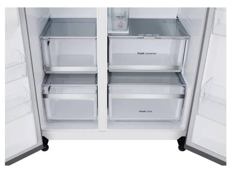 LG Foodcenter GSXE91MBAD Grau, Rechts und Links
