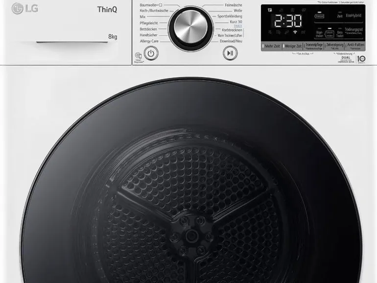LG Wäschetrockner RT80V9W Wechselbar/Links