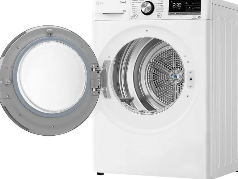 LG Wäschetrockner RT80V9W Wechselbar/Links