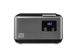 Lichterblitz Ultraschallreiniger 50 W, Grau/Schwarz