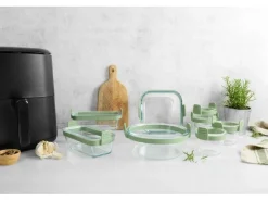 Lékué Backeinsatz Glasbehälter für Air Fryer Rund