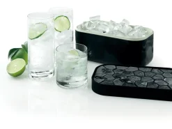 Lékué Eiswürfelbox Schwarz