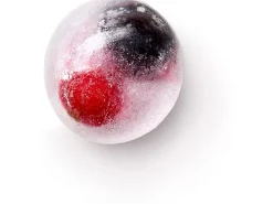 Lékué Eiswürfelform Kugeln Rot