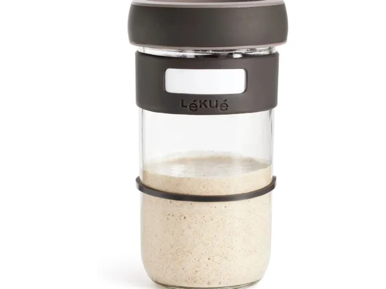 Lékué Sauerteigglas 0.7 l, Glas, 2 Stück