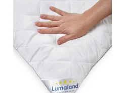 Lumaland Klassisches Kopfkissen 40 x 80 x 6 cm