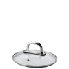Lunasol Pfannendeckel 20 cm, Transparent/Silbergrau