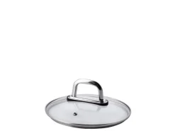 Lunasol Pfannendeckel 20 cm, Transparent/Silbergrau