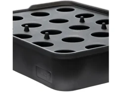 Lurch Eiswürfelform kleine Kugeln Schwarz / Transparent, Ø 3 cm