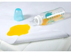 MAKIAN Matratzenschutz Molton, 1-er Pack 40 x 90 cm, Weiss