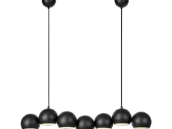 Markslöjd Pendelleuchte Cupolo E14 max. 40W (7x), Textilkabel
